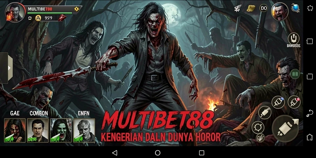 Screenshot gameplay menampilkan suasana mencekam di MULTIBET88.
