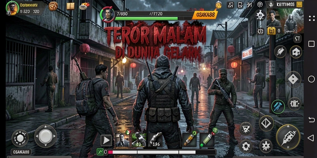 Gameplay seram OSAKA88 yang menegangkan dan penuh misteri.